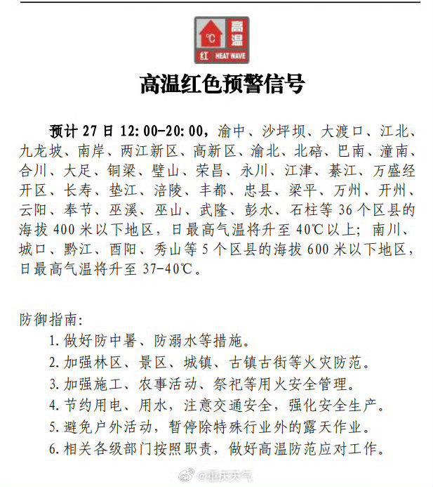 警 专家解答如何应对高温中的各种症状尊龙AG人生就是博重庆发布中暑最高预(图3)